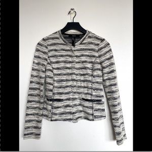 Forever 21 Marled Zip-Up Sweater Jacket